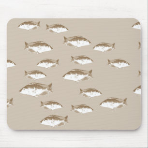 Mousepad Peixe Sepia