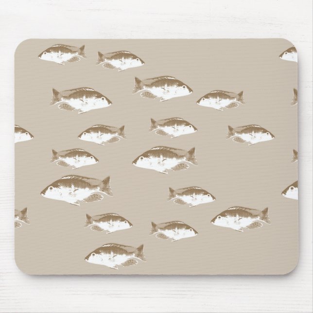 Mousepad peixe-sépia (Frente)