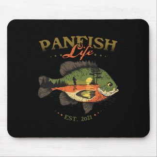 Mousepad Peixe Sunfish Panfish Vida Est 2025 Pesca Pescador