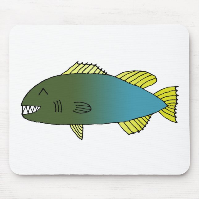 Mousepad Peixes 2014 de Bitey (Frente)