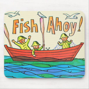 Mousepad Peixes Ahoy!