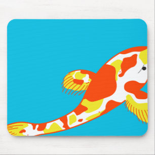 Mousepad Peixes brancos de Koi