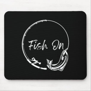 Mousepad Peixes Capturados Engraçados Dizendo Humor De Pesc