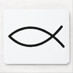 Mousepad Peixes cristãos