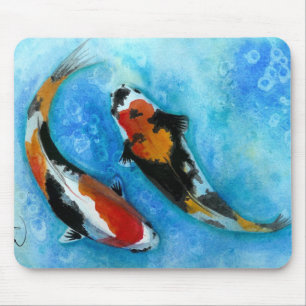 Mousepad Peixes de Koi
