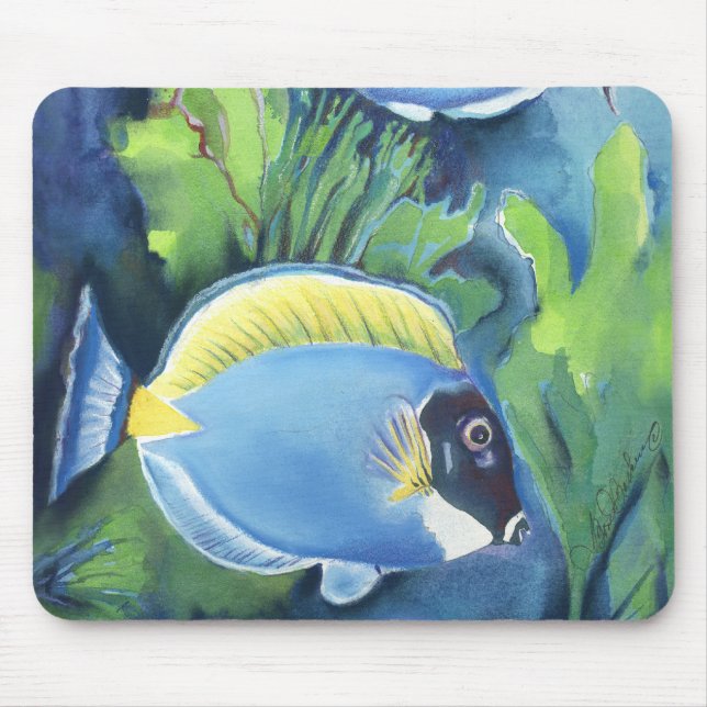 Mousepad Peixes do esturjão (Frente)