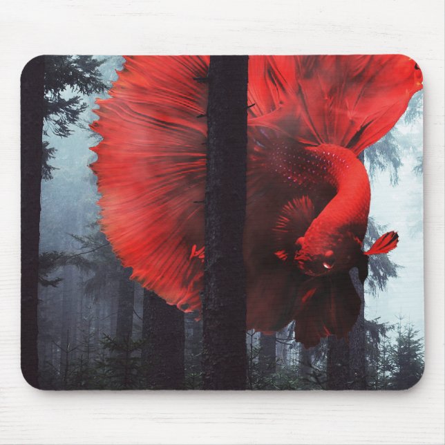 Mousepad Peixes Florestais (Frente)