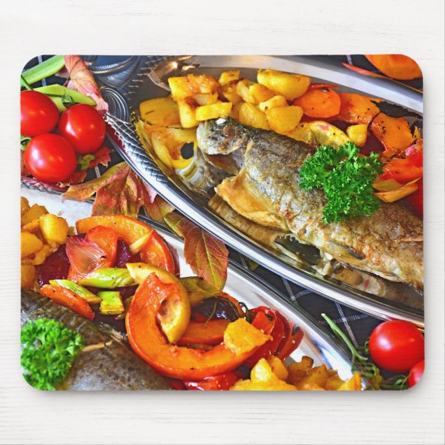 Mousepad Peixes Frescos (Frente)