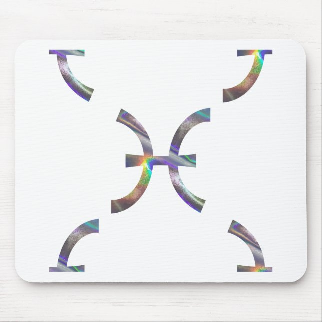 Mousepad peixes hologramas (Frente)