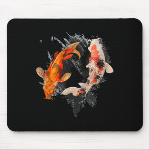 Mousepad Peixes Koi Japoneses I Koi Carp Pond Japan Tattoo