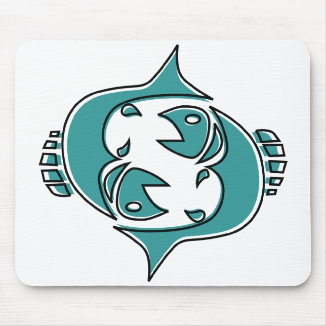 Mousepad peixes oddRex (Frente)