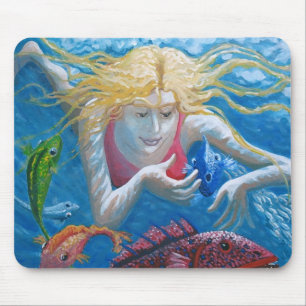 Mousepad Peixes tropicais