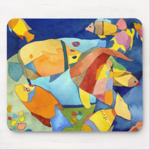 Mousepad Peixes tropicais
