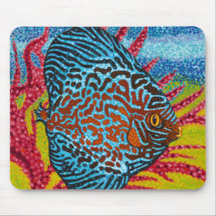 Mousepad Peixes Tropicais II Brilhantes