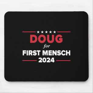 Mousepad Pela Primeira Mensch Kamala Doug 2024