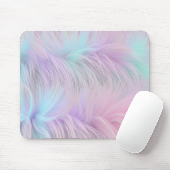 Mousepad Pele Arco-Íris (Com mouse)