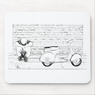 Mousepad Pele do patinete