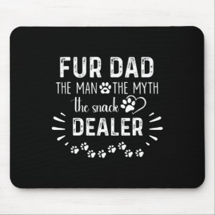 Mousepad Pele Pai O Homem O Mito O Cachorro Do Cachorro