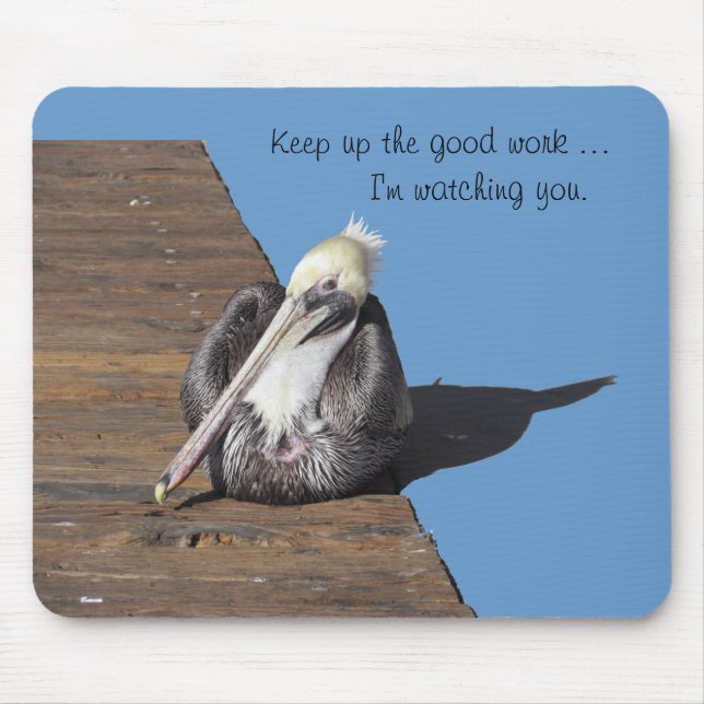 Mousepad - Pelican on Pier (Frente)