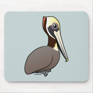Mousepad Pelicano de Birdorable Brown