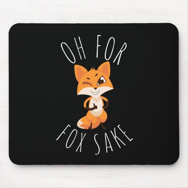 Mousepad Pelo Amor Da Raposa (Frente)