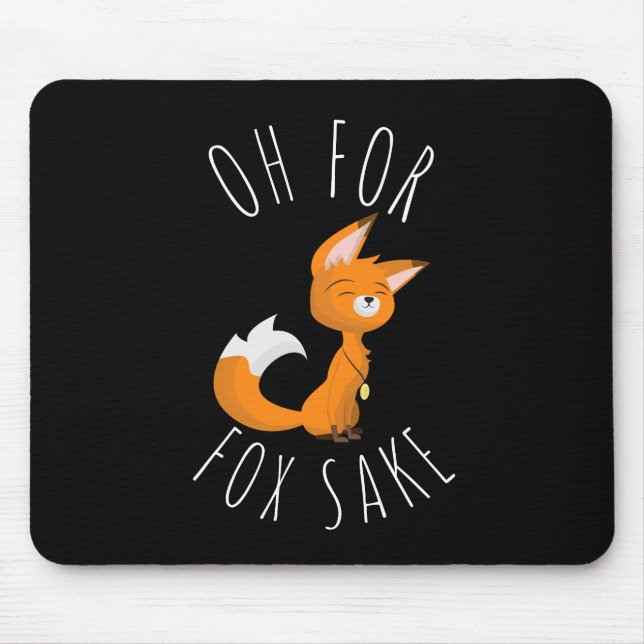 Mousepad Pelo Amor de Raposa (Frente)