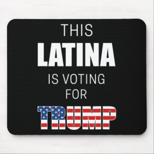 Mousepad Pelo Presidente Eleitoral Trump 2020 Mulheres hisp