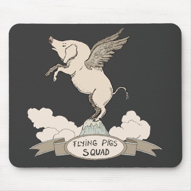 Mousepad Pelotão dos porcos do vôo (Frente)
