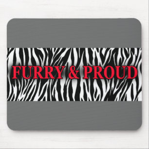 Mousepad peludo & orgulhoso