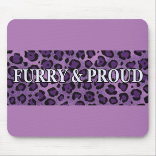 Mousepad peludo & orgulhoso