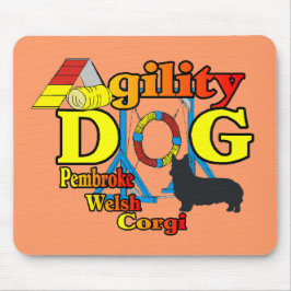 Mousepad Pembroke Welsh Corgi Agilidade Shirts Dons