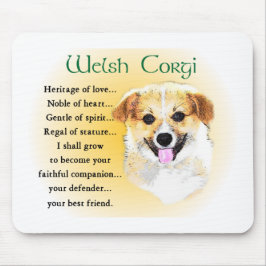 Mousepad Pembroke Welsh Corgi Gifts