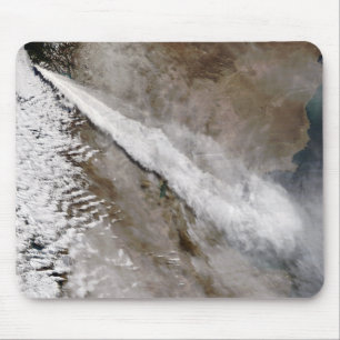 Mousepad Pena da erupção do vulcão de Chaiten, o Chile