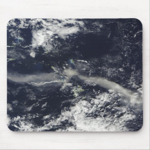 Mousepad Pena das colinas de Soufriere, Montserrat da cinza