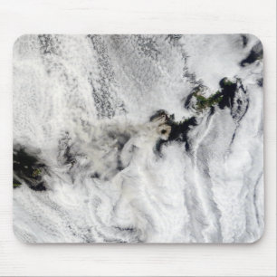 Mousepad Pena do vulcão de Okmok, ilhas Aleutian