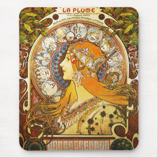 Mousepad Pena Zodiaque do La, Mucha