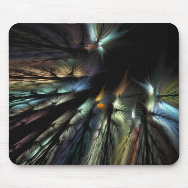 Mousepad Penas de pavão (Frente)