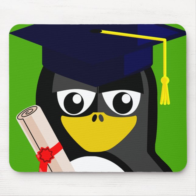 MOUSEPAD PENGUIM DE GRADUAÇÃO (Frente)