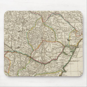 Mousepad Península dos Balcãs, Hungria, Romênia