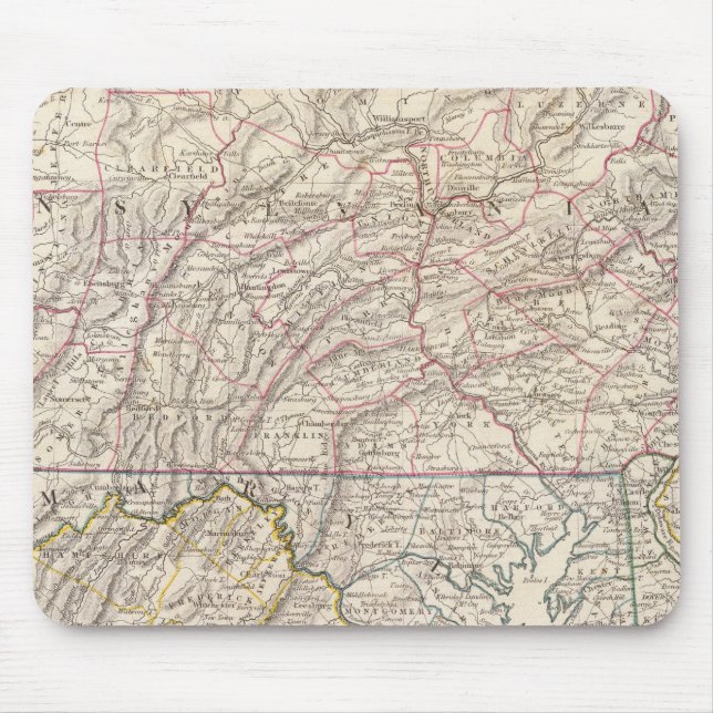 Mousepad Penn, NJ, Md, Dela, DC, Virginia (Frente)