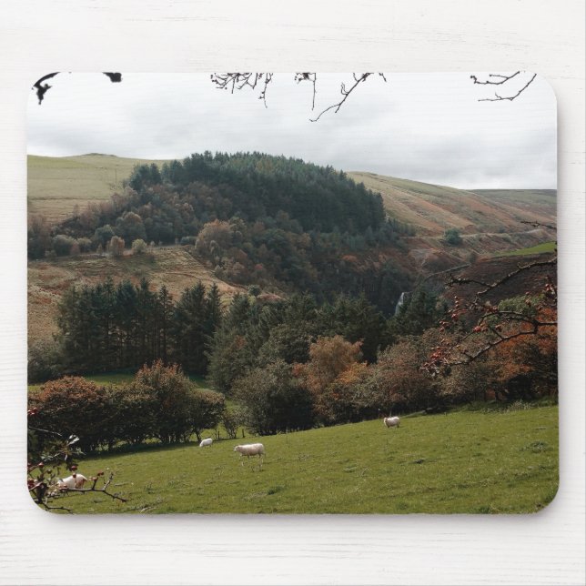 Mousepad Pennant Valley Wales (Frente)