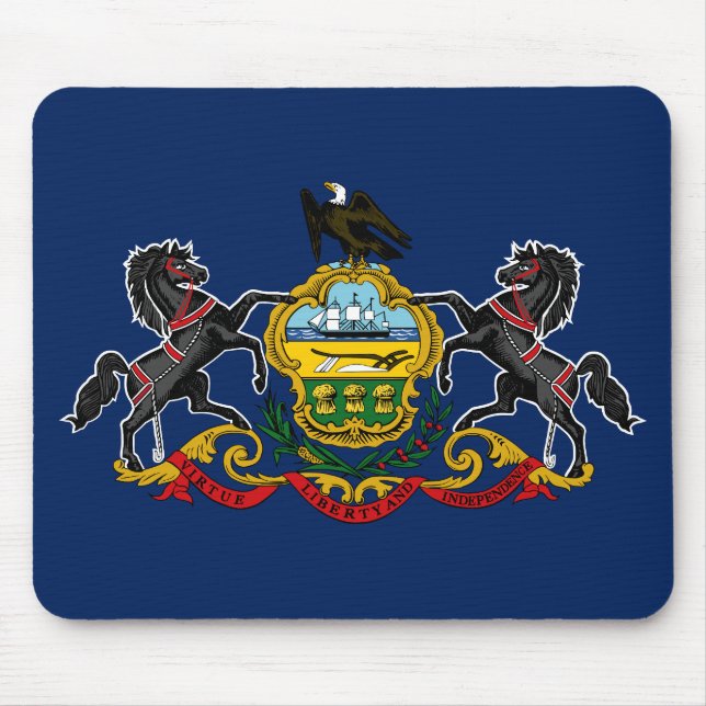 Mousepad Pennsylvania flag (Frente)