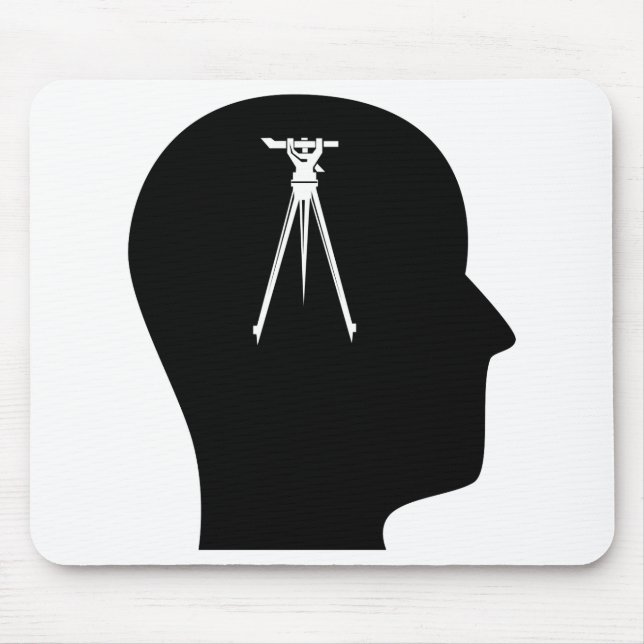 Mousepad Pensamento sobre o exame (Frente)