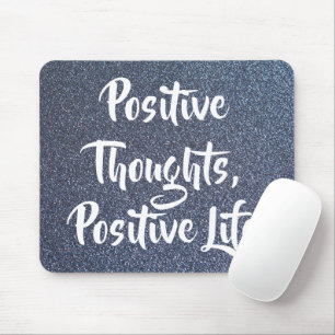 Mousepad Pensamentos positivos Personalização de cotaçã