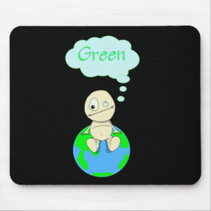 Mousepad Pense… o verde