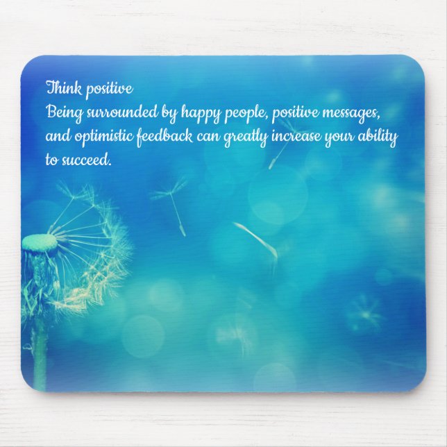 Mousepad Pense positivo (Frente)