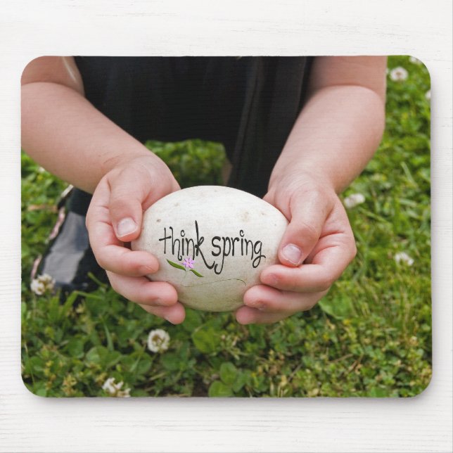 Mousepad Pense Primavera (Frente)