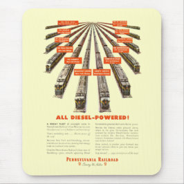 Mousepad Pensilvânia Railroads leste-oeste agora todo o