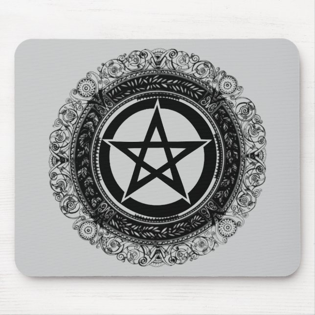 Mousepad Pentacle ornamentado (Frente)