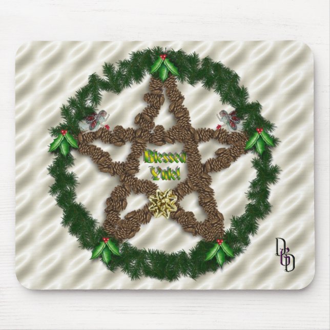Mousepad Pentáculo de Yuletide (Frente)